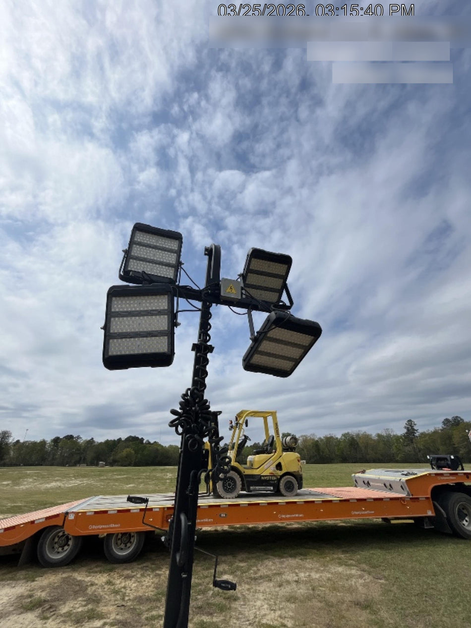2023 Generac MLT2 Diesel, Flex Switch 120V Input, Powerzone Controller, 
(4) 320W LED Lights, 4kW Generator, 39.9 Gal Fuel Tank, 2" Ball, T3