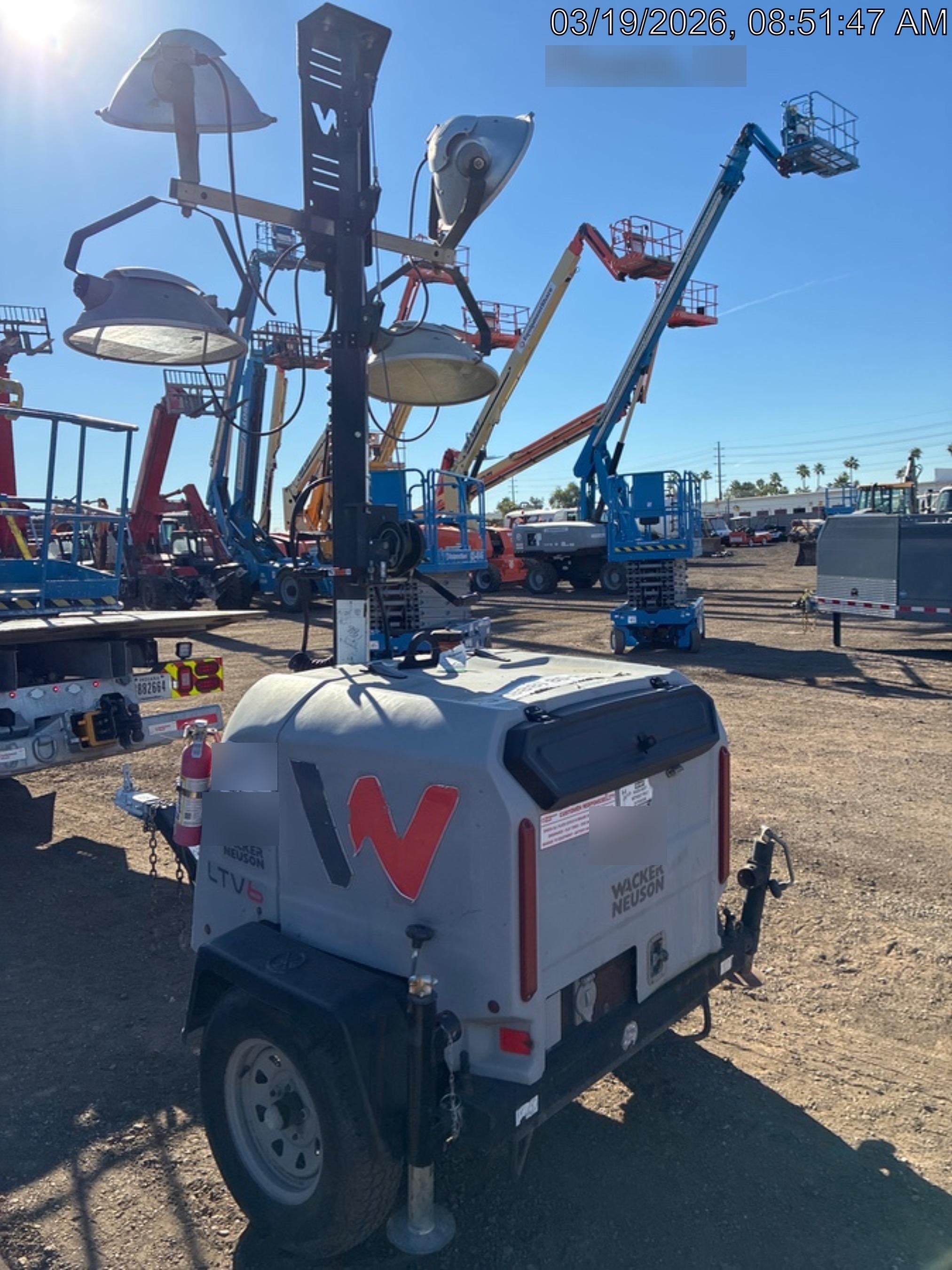 2019 Wacker Neuson LTV6L-MH Standard Options, ES Track Hardware, Fuel Level Sensor