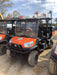 2022 Kubota RTV-X1140W-H Plastic Canopy, Windshield Acrylic Clear, LED Strobe Light, Wire Harness Kit, Back up Alarm