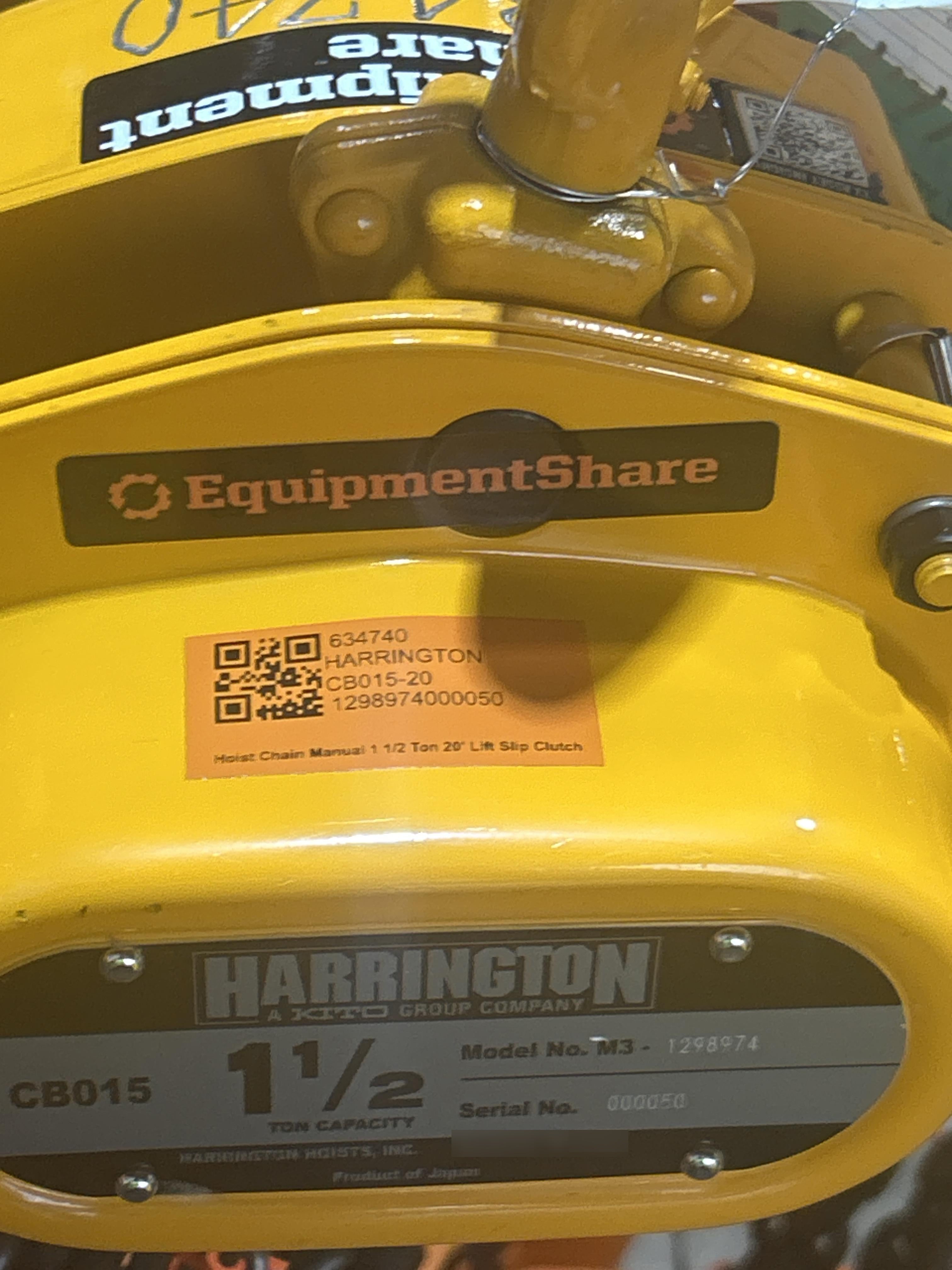 2026 HARRINGTON CB015-20