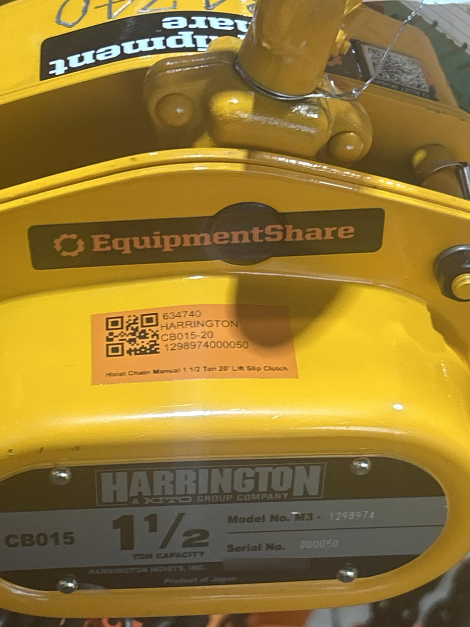 2026 HARRINGTON CB015-20