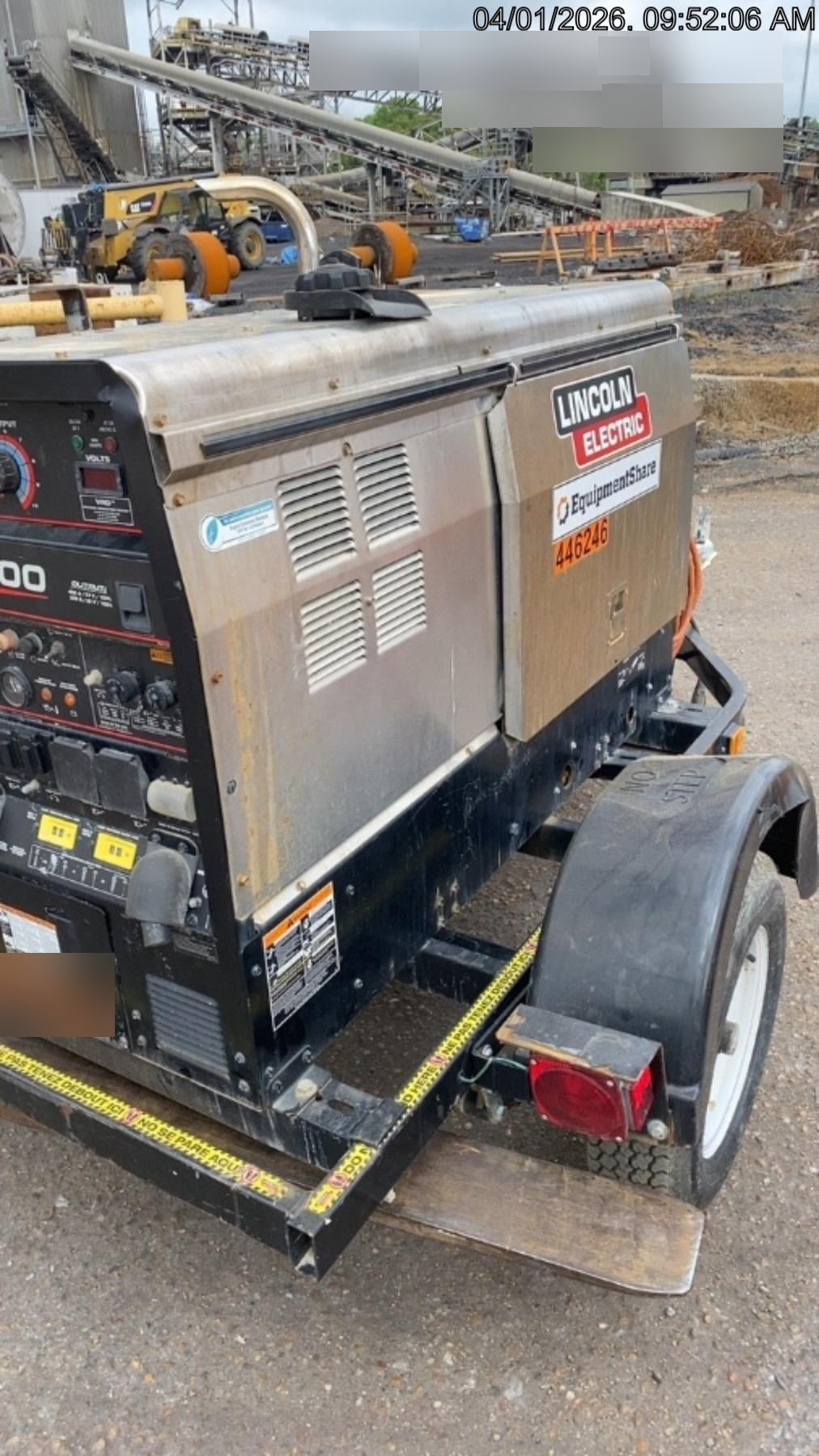 2024 Lincoln Electric LE400 Kubota V1505, Trlr, Cable Rack, Light Kit, ES Decals, T3