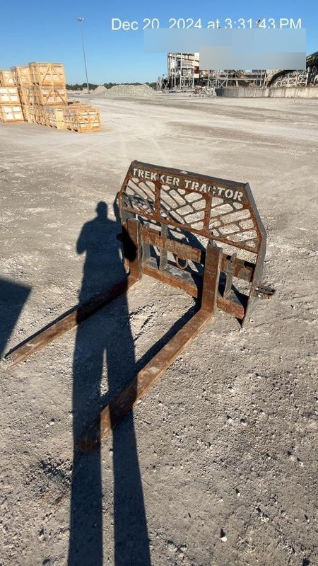 2019 BRADCO 48" Skid Loader Pallet Forks