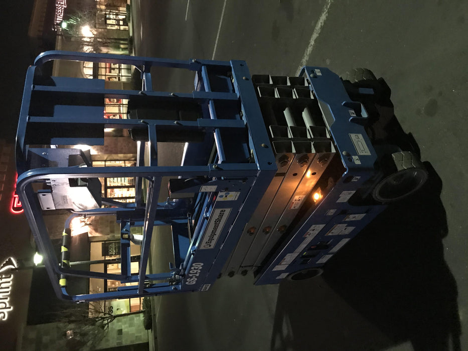 2019 Genie GS-1930 Half Height Swing Gate, 800W Inverter