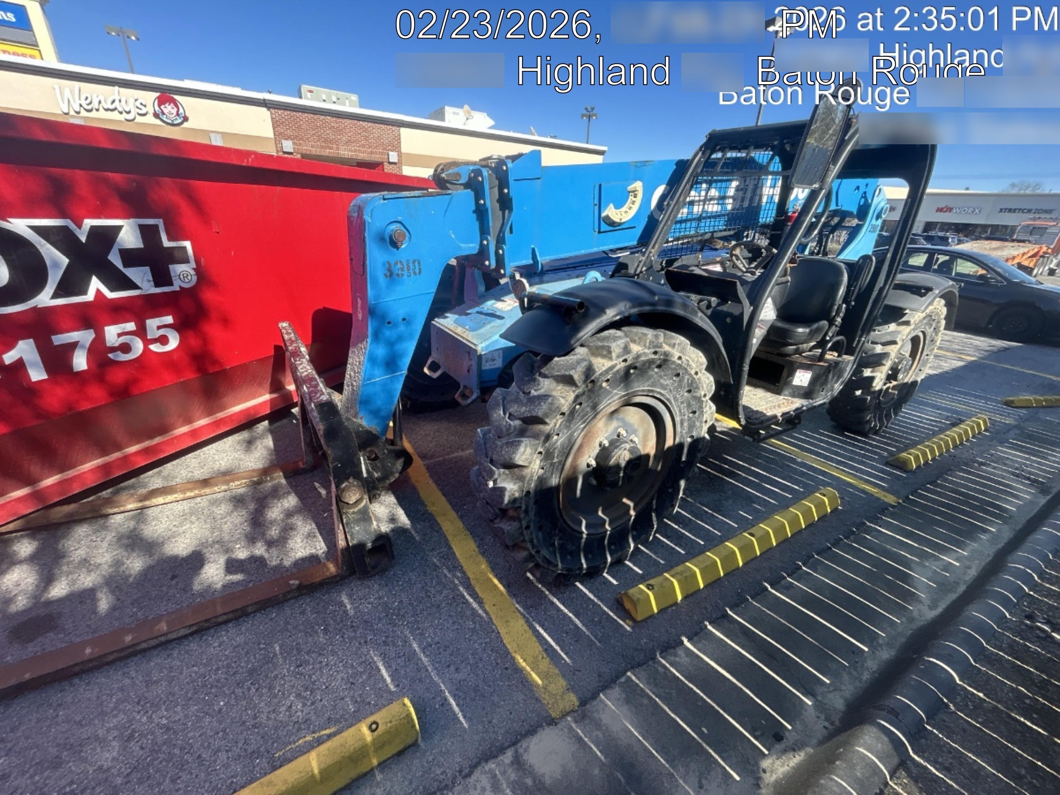 2017 Genie GTH-636 Genie GTH636, Foam Filled Tires, 48" carriage