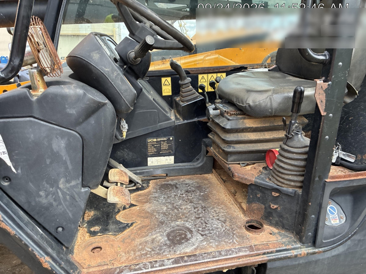 2020 JCB 510-56 Canopy, Solid Tires, Work Lights, Beacon, Aux Hydraulics, Back up Alarm, Lifting Eye, ES Decals