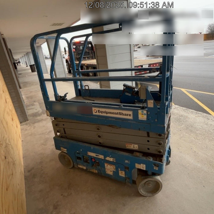 2019 Genie GS-1930 Fixed Rails with Chain Entry