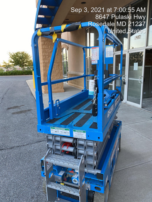 2020 Genie GS-1930 Fixed rails with chain entry gate - Pre A92.20