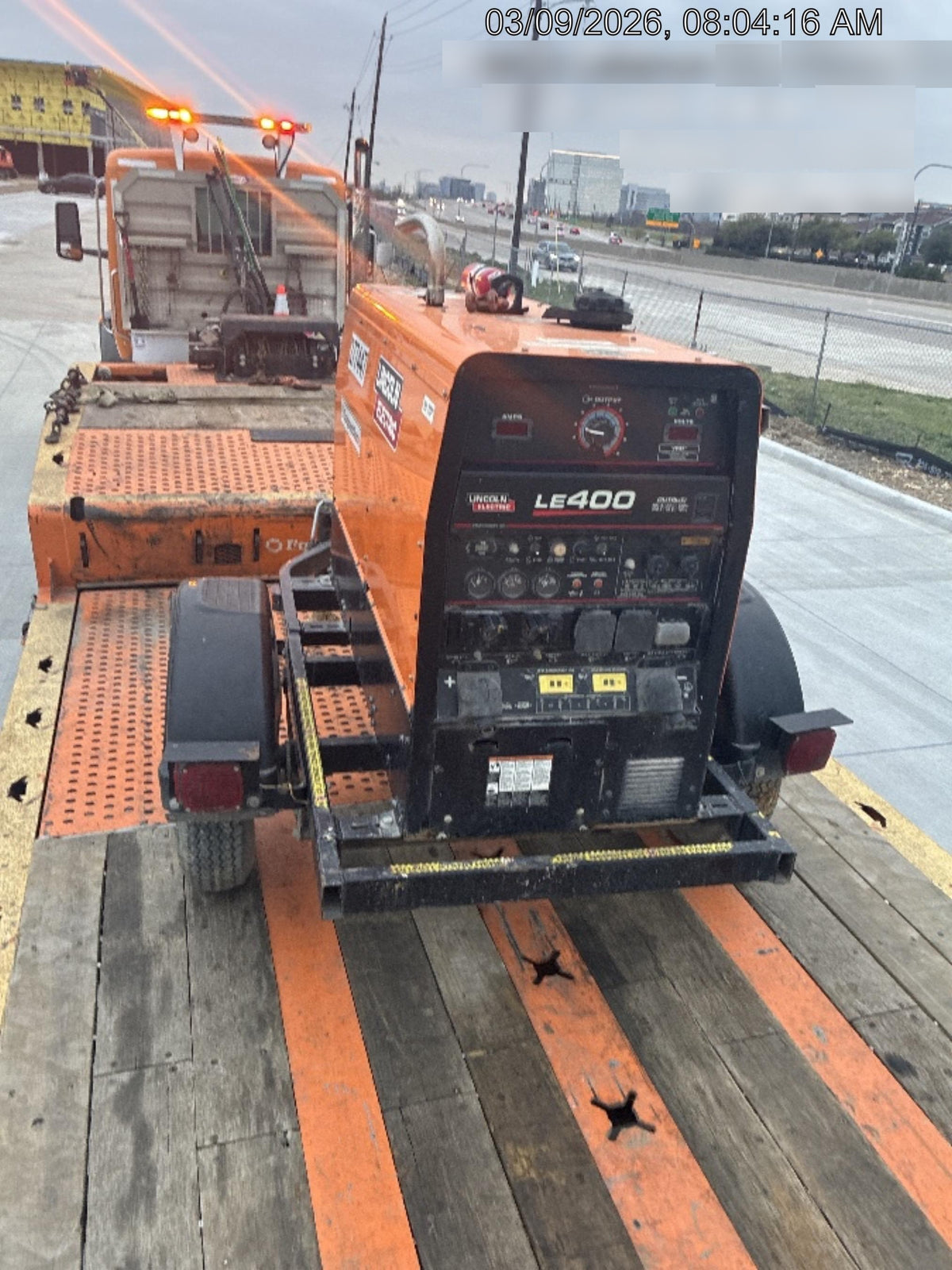 2022 Lincoln Electric LE400 Kubota V1505, Trlr, Cable Rack, Light Kit, ES Decals, T3