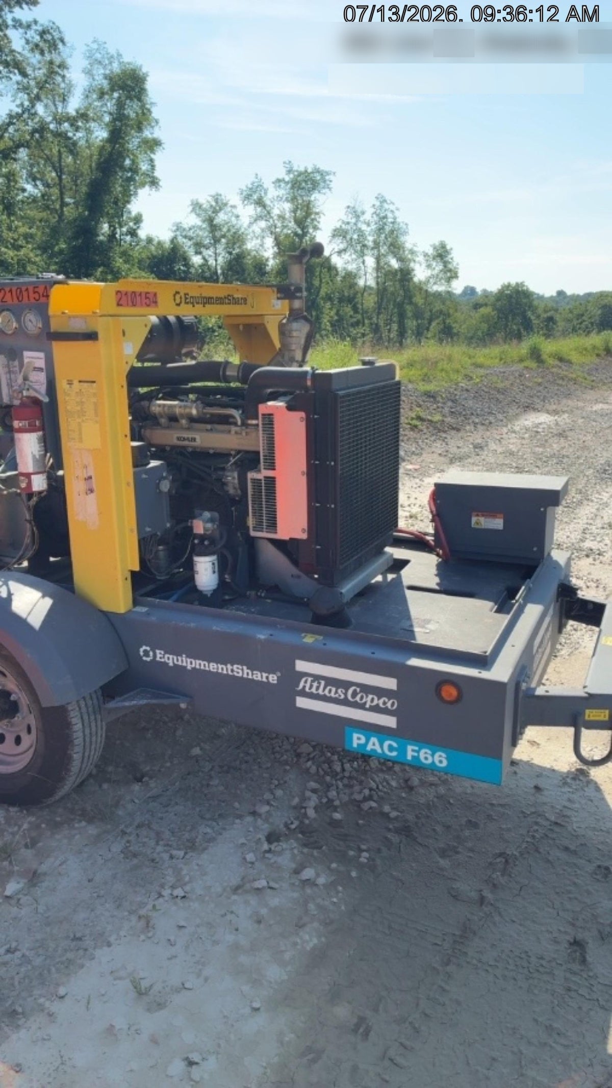 2022 ATLAS COPCO PAC F66 KD