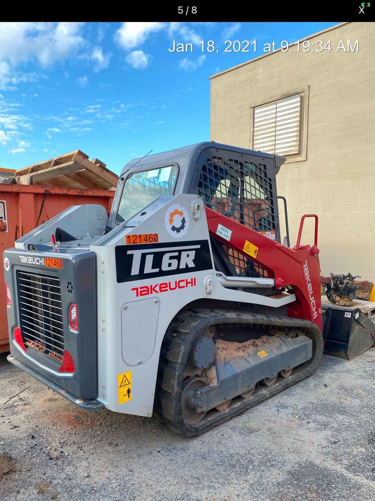 2020 TAKEUCHI TL6CR