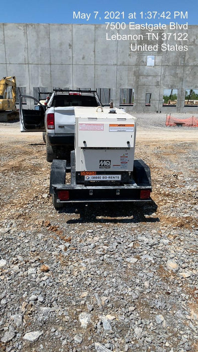 2019 Multiquip DLW400ESA4 Dual Pack, Trailer Mounted