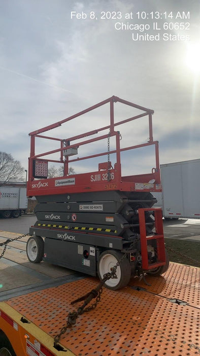 2018 Skyjack SJIII-3226 Standard Rental Specs