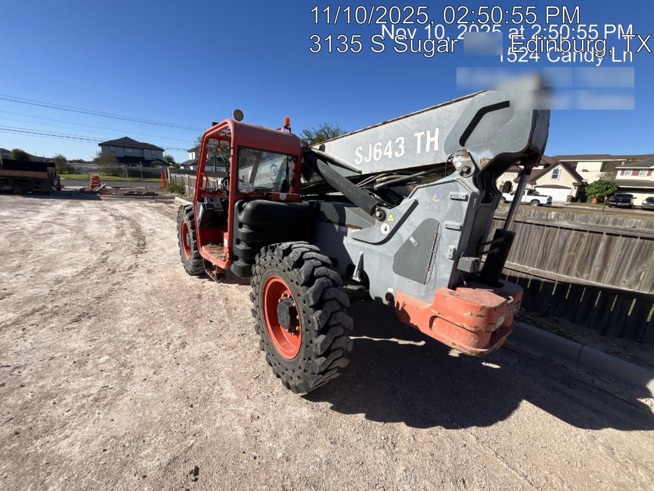 2016 Skyjack SJ643 TH 60" Carriage, Solid Tires