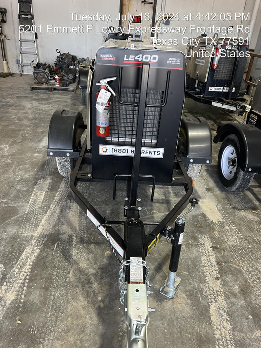 2024 Lincoln Electric LE400 Kubota V1505, Trlr, Cable Rack, Light Kit, ES Decals, T3