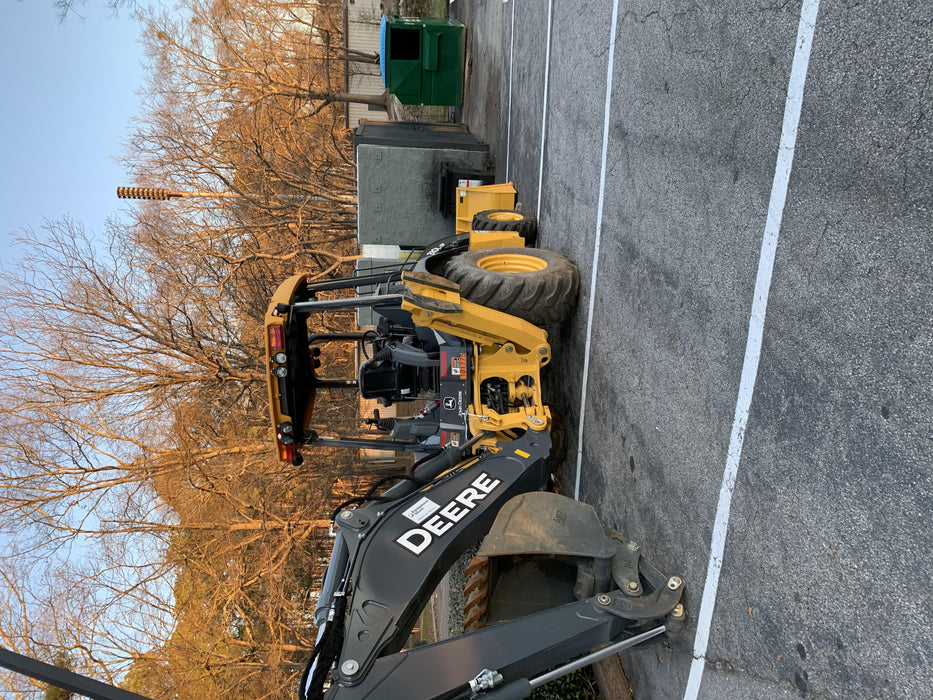 2020 John Deere 310LEP Canopy, 4WD, Standard Stick, Pilot Controls, 2 Way Hydraulics, TAG Manual QC