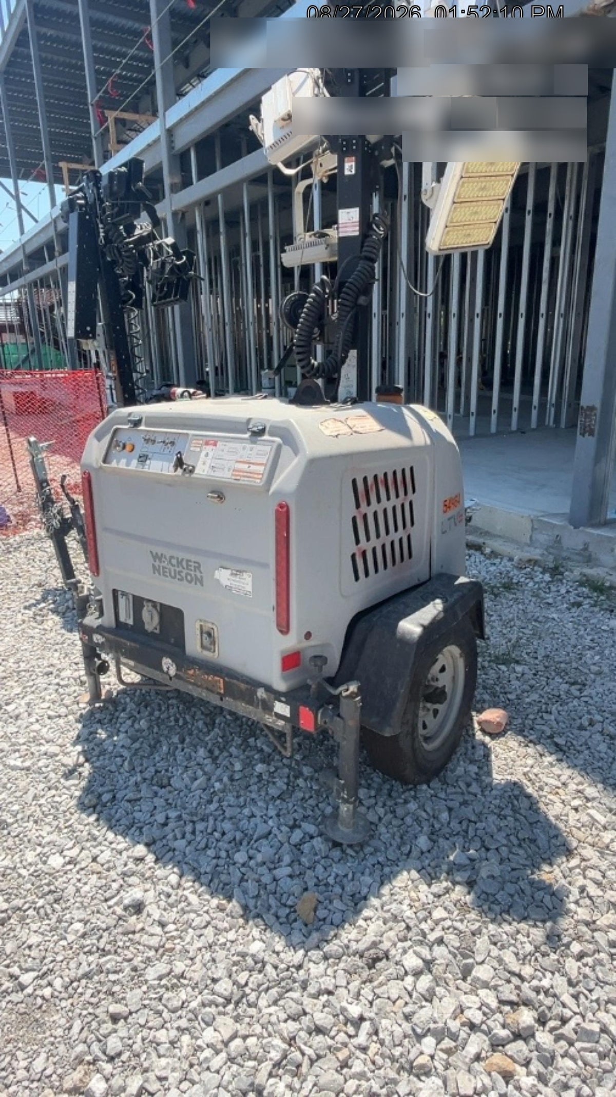 2019 Wacker Neuson LTV6K-LED Standard LED Towable Light Tower w/None