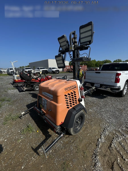 2023 Generac MLT2 Diesel, Flex Switch 120V Input, Powerzone Controller, 
(4) 320W LED Lights, 4kW Generator, 39.9 Gal Fuel Tank, 2" Ball, T3