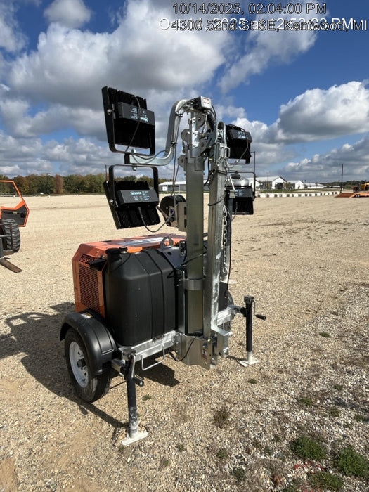 2024 Wanco WLTT-4MM4K Diesel, Deep Sea Controller, Shore Power Plug, Auto Start, (4) 350W LED Floodlights, 4kW Generator, 60 Gal Fuel Tank, 2" Ball, T3