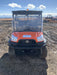 2022 Kubota RTV-X1140W-H Plastic Canopy, Windshield Acrylic Clear, LED Strobe Light, Wire Harness Kit, Back up Alarm