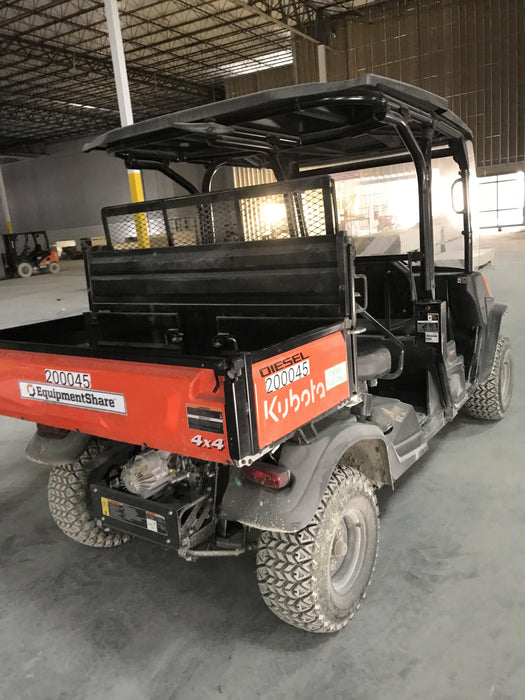 2022 Kubota RTV-X1140W-H Plastic Canopy, Windshield Acrylic Clear, LED Strobe Light, Wire Harness Kit, Back up Alarm