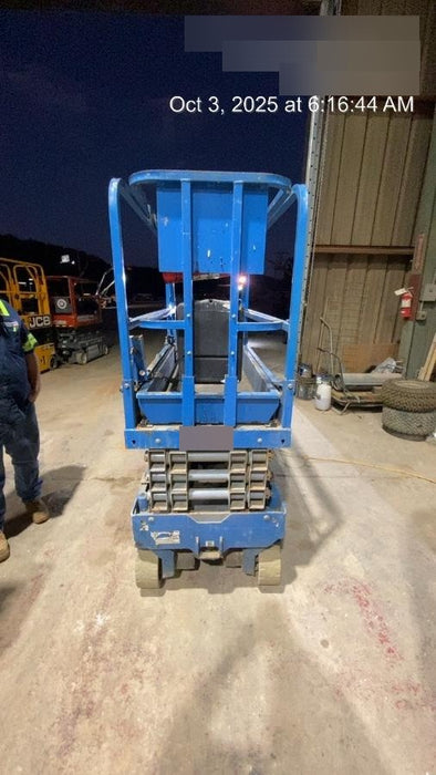 2019 Genie GS-1930 Fixed Rails with Chain Entry