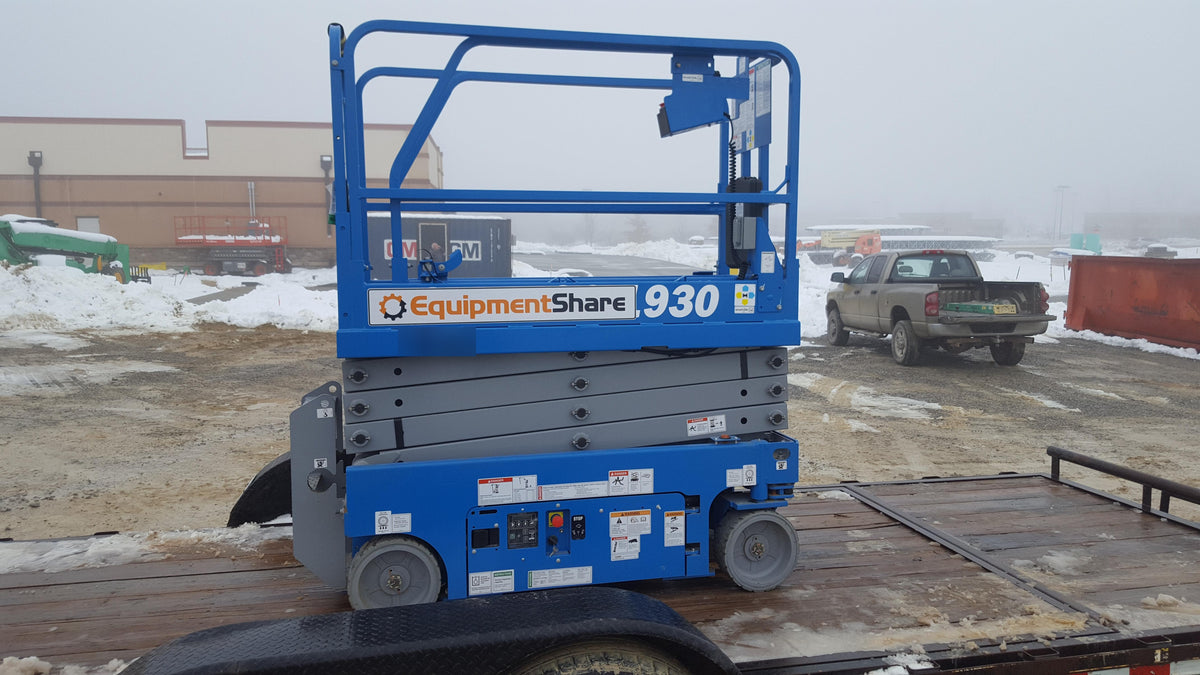 2018 Genie GS-1930 Genie GS-1930 w/Fixed Rail, Chain Entry