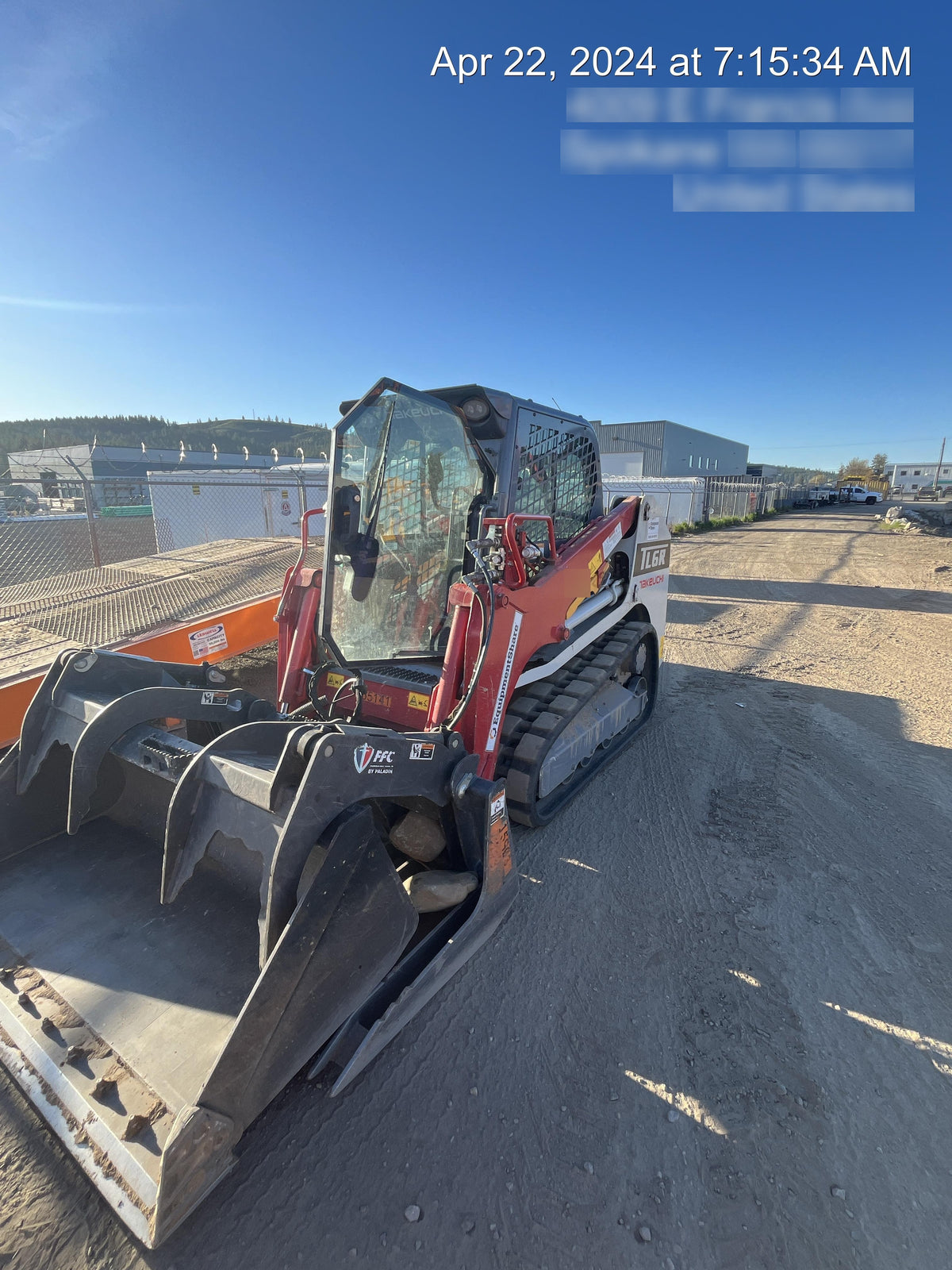 2021 PALADIN UTILITY GRAPPLE 11876-0022