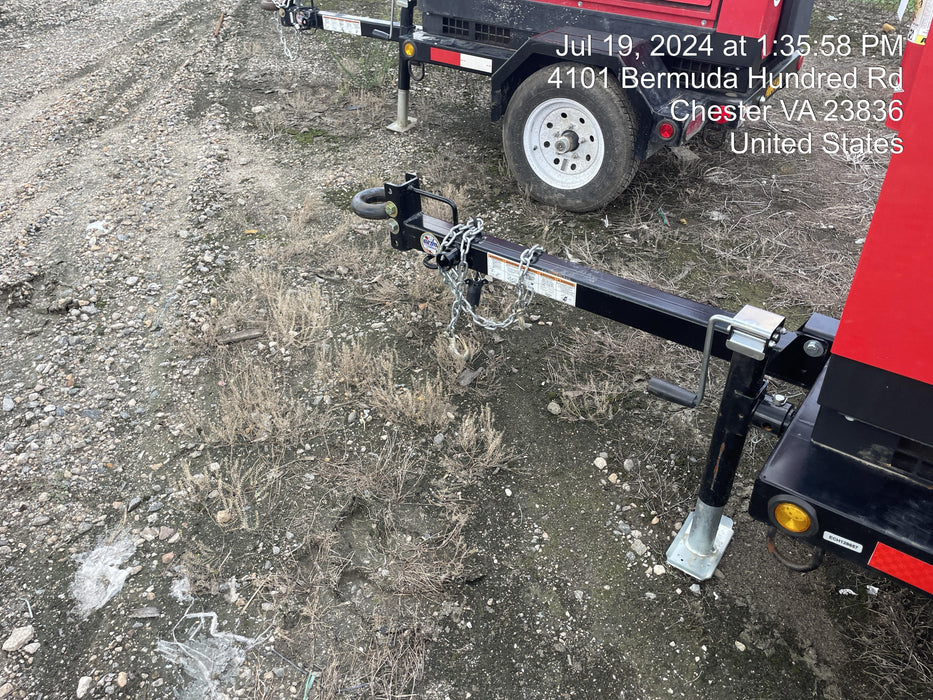 2024 Shindaiwa DGW400MDL Kubota D902 Engine, 23 HP, Dual Op Welder, Wire, Arc, Droop Stick, Tig, and CC Stick Functionality, Simulphase, 3 Phase and 1 Phase Gen Output, Single Axle NB Trlr, Slr Trckl Chrg 12V 12W, Fire Ext