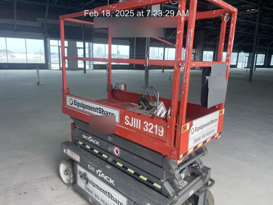 2019 Skyjack SJIII-3219 Standard Options