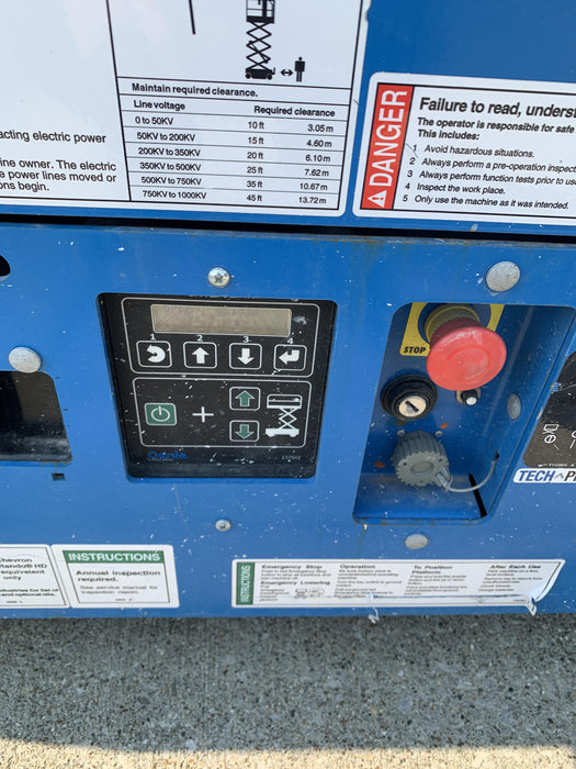 2020 Genie GS-1930 Solid Non Marking Tires, Beacon, Folding rails with half height swing gate