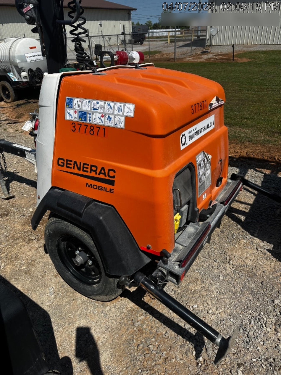2023 Generac MLT2 Diesel, Flex Switch 120V Input, Powerzone Controller, 
(4) 320W LED Lights, 4kW Generator, 39.9 Gal Fuel Tank, 2" Ball, T3