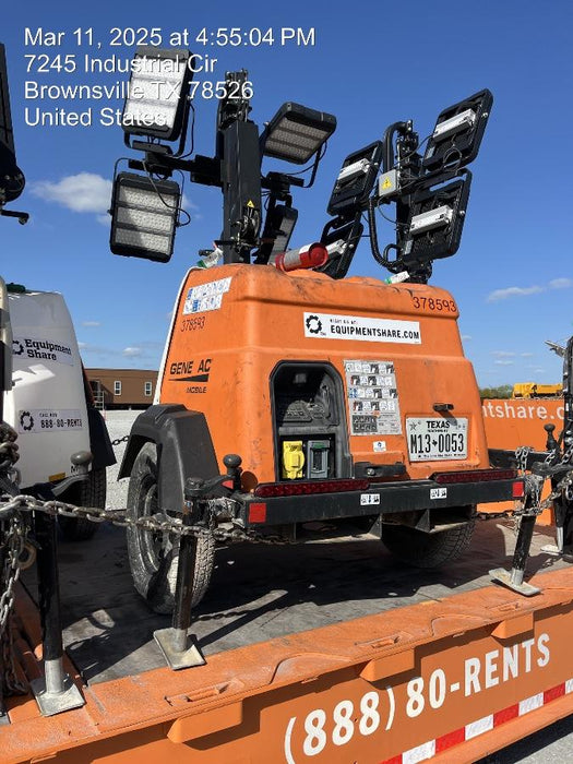 2023 Generac MLT2 Diesel, Flex Switch 120V Input, Powerzone Controller, 
(4) 320W LED Lights, 4kW Generator, 39.9 Gal Fuel Tank, 2" Ball, T3