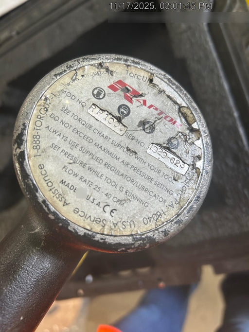 2020 TORCUP RP-1000-1