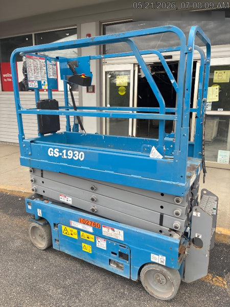 2020 Genie GS-1930 Fixed rails with chain entry gate - Pre A92.20