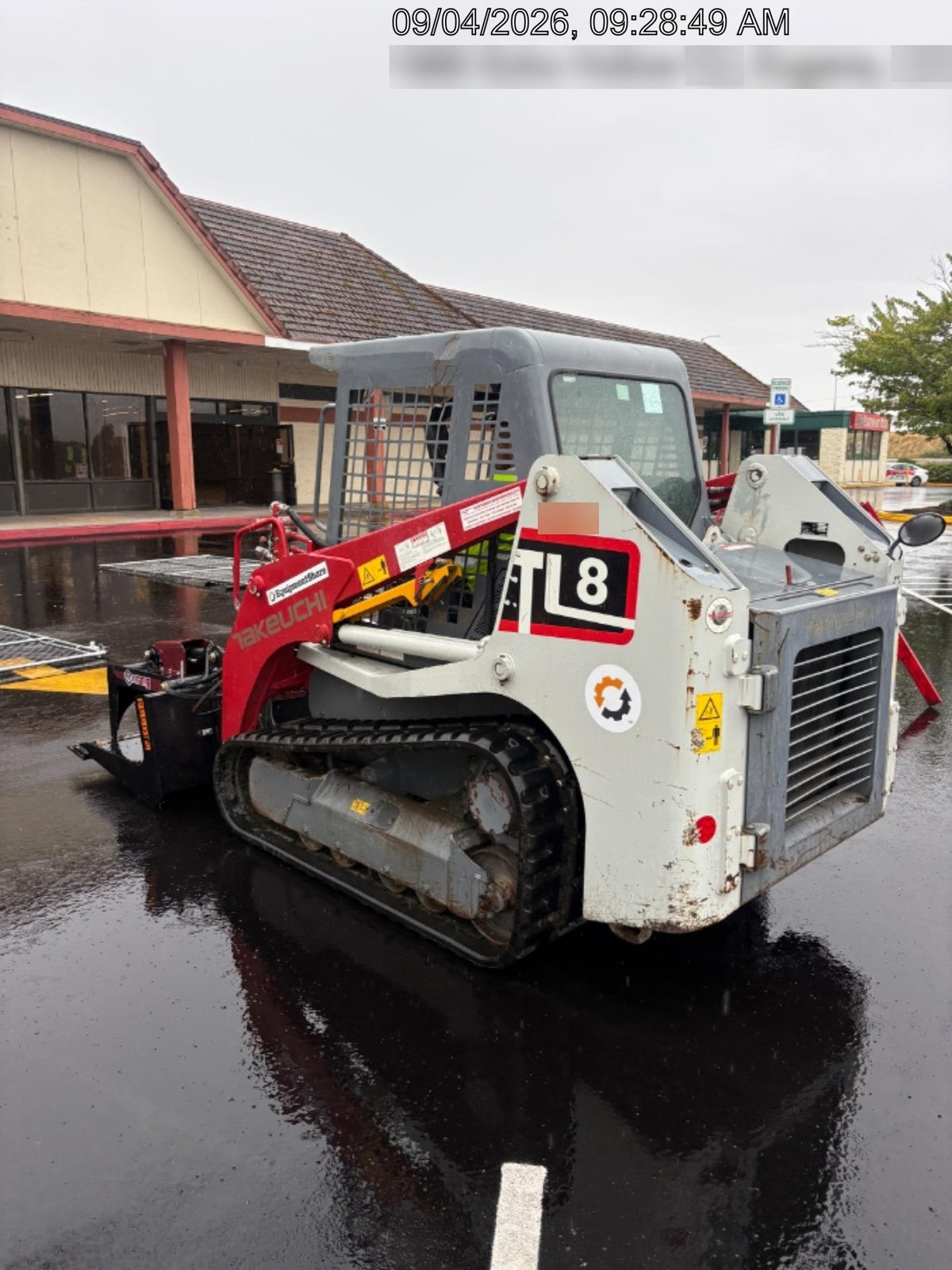 2019 TAKEUCHI TL8W