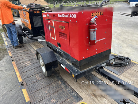 2024 Shindaiwa DGW400MDL Kubota D902 Engine, 23 HP, Dual Op Welder, Wire, Arc, Droop Stick, Tig, and CC Stick Functionality, Simulphase, 3 Phase and 1 Phase Gen Output, Single Axle NB Trlr, Slr Trckl Chrg 12V 12W, Fire Ext