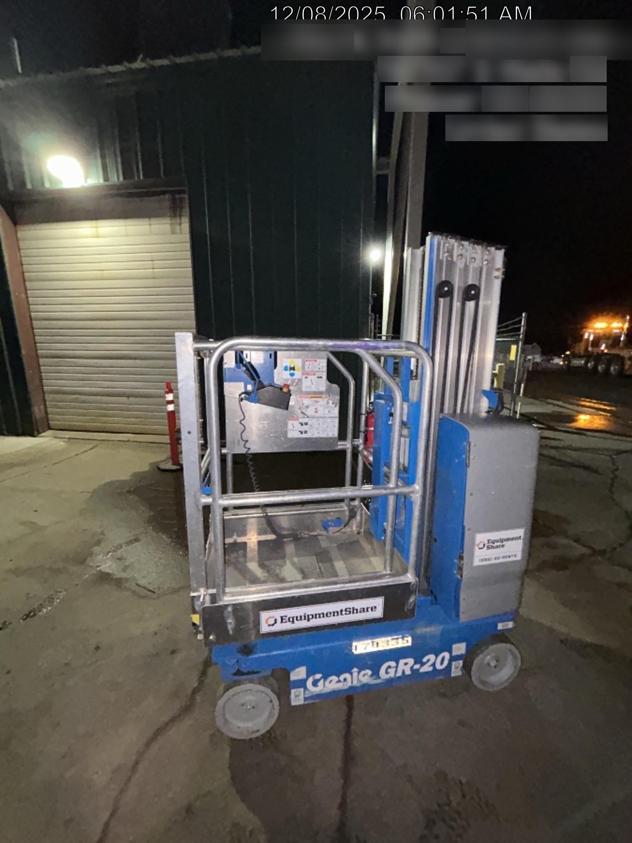 2021 GENIE GR-20