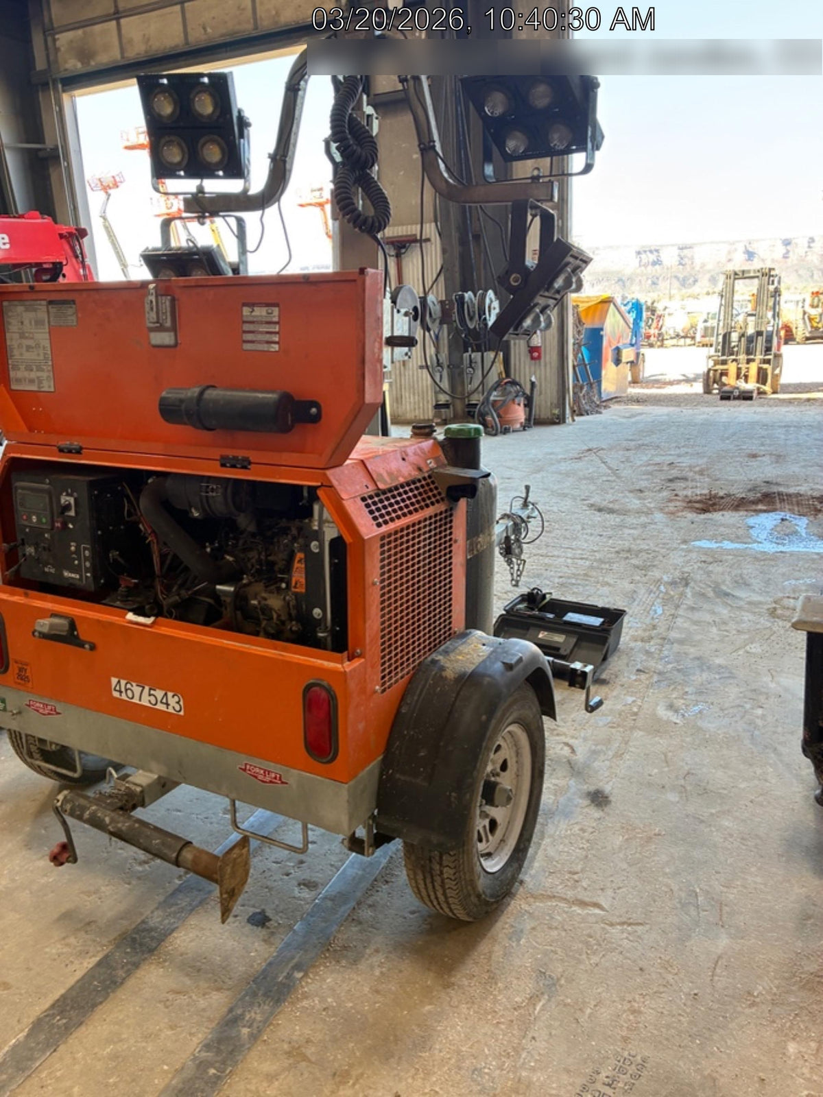 2024 Wanco WLTT-4MM4K Diesel, Deep Sea Controller, Shore Power Plug, Auto Start, (4) 350W LED Floodlights, 4kW Generator, 60 Gal Fuel Tank, 2" Ball, T3