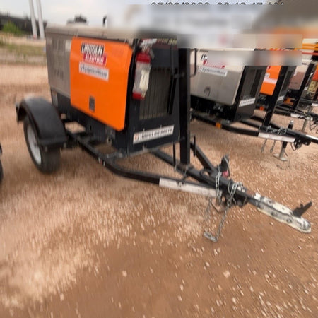 2019 Lincoln Electric Vantage 322 Ready-Pak 3, Two Wheel Trailer, Fender and Light Kit, Cable Rack
