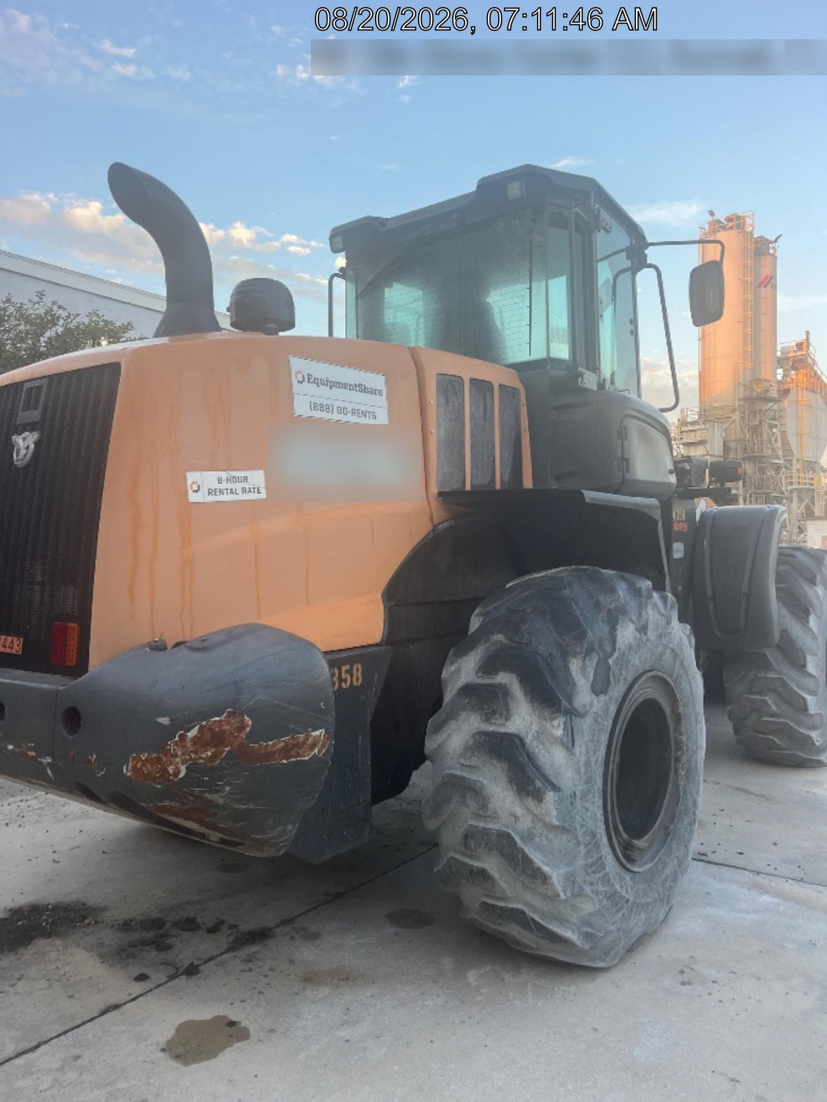 2018 CASE 821G