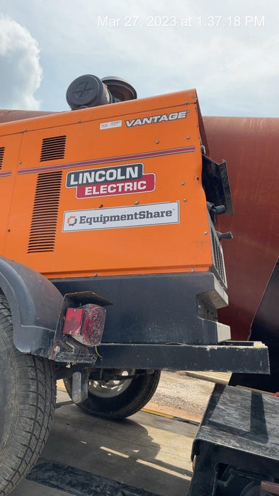 2021 Lincoln Electric Vantage 549X Ready Pak 3, ORANGE (includes trailer, cable rack, fender light kit)