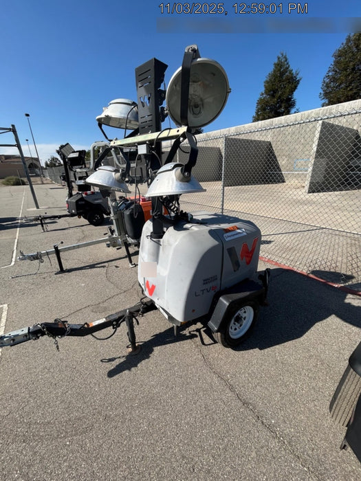 2019 Wacker Neuson LTV6L-MH Wacker Neuson LTV6L Mobile Light Tower w/Fuel Level Sensor Installed