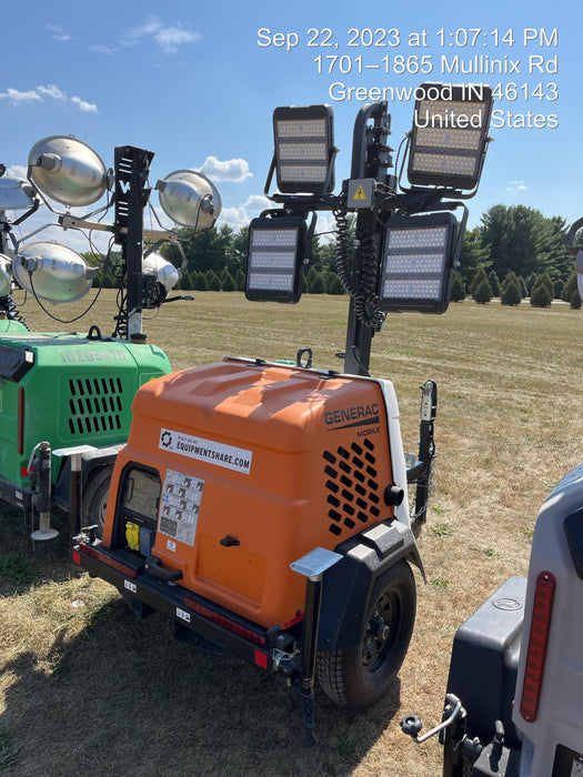 2023 Generac MLT2 Diesel, Flex Switch 120V Input, Powerzone Controller, (4) 320W LED Lights, 4kW Generator, 39.9 Gal Fuel Tank, 2" Ball, T3