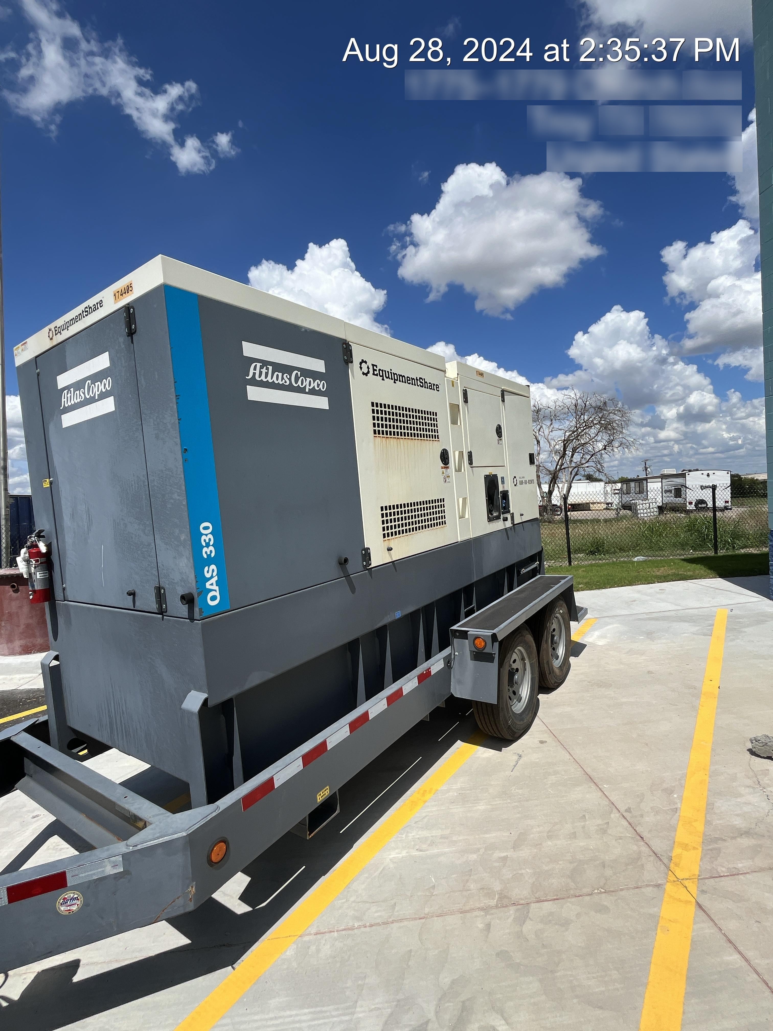 2021 ATLAS COPCO QAS 330