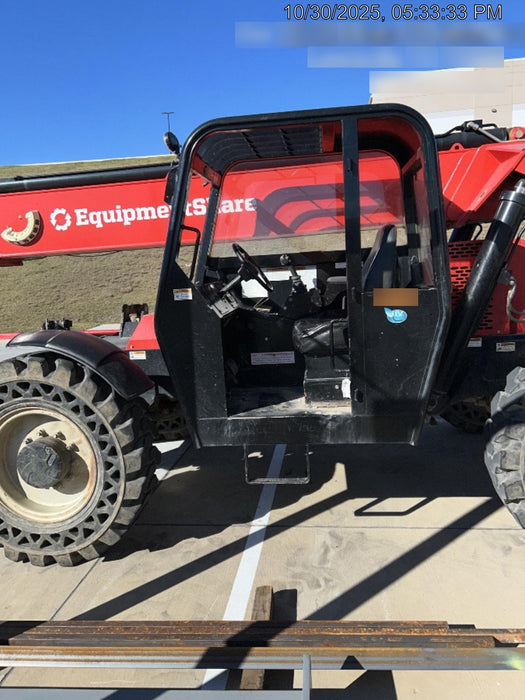 2019 Manitou MTA10055 Canopy, 120 HP, Solid Tires, Work Lights, Lift Hook, Auxiliary Hydraulics 66" Carriage and 60" Forks