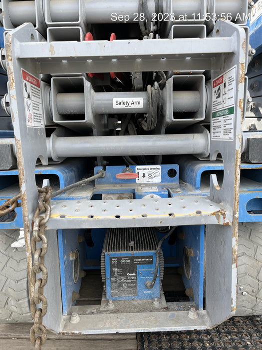 2020 Genie GS-1930 Solid Non Marking Tires, Beacon, Folding rails with half height swing gate, 800W Inverter