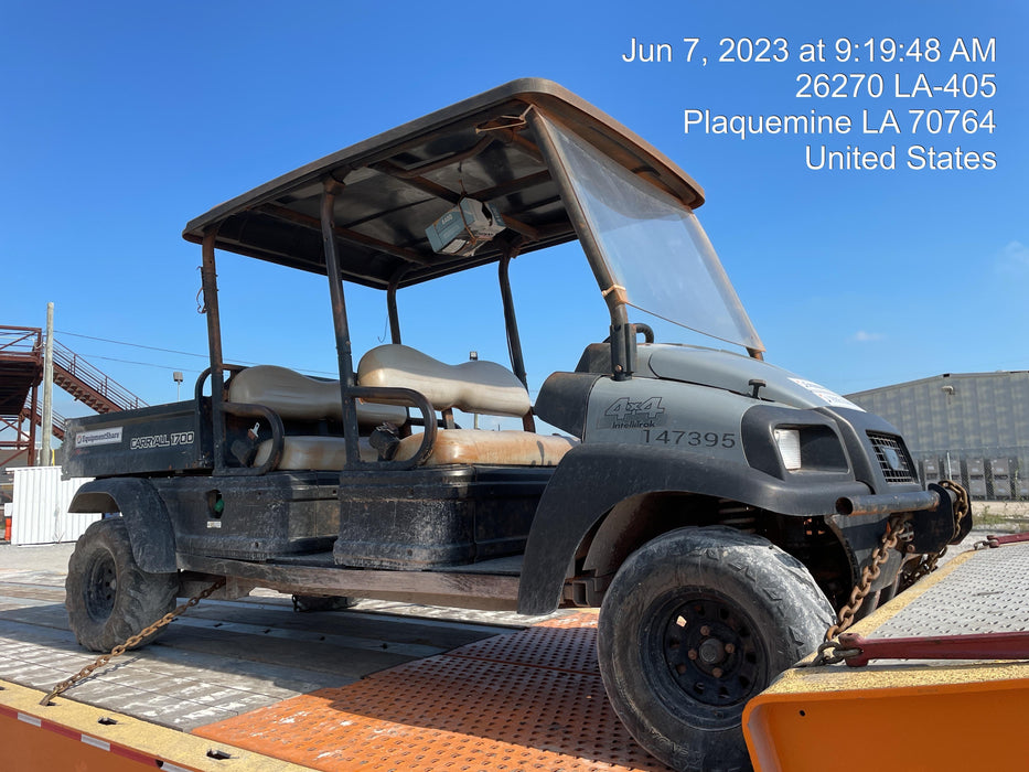 2021 Club Car CA1700D Canopy, Diesel, 4 Passenger