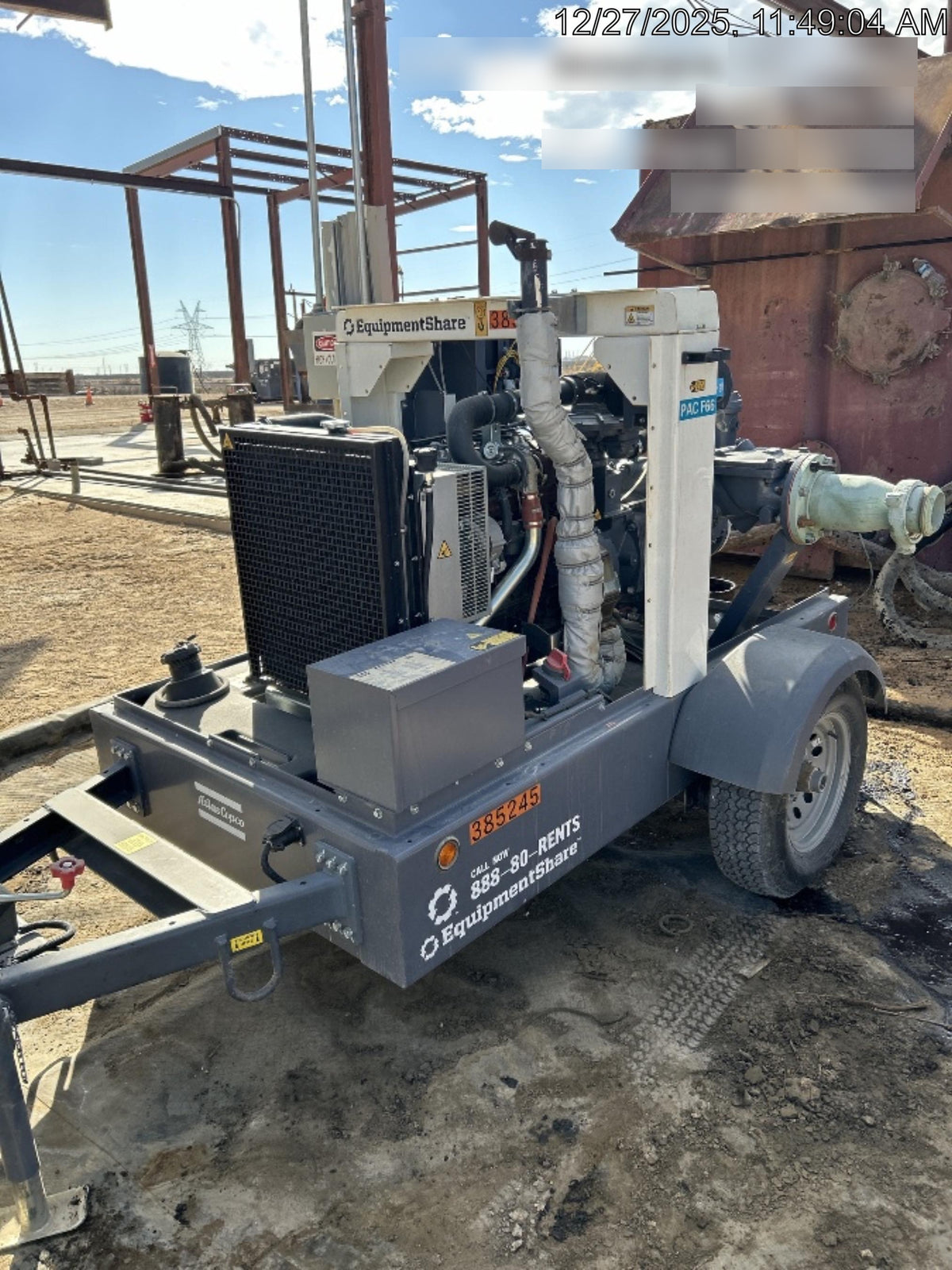 2023 ATLAS COPCO PAC F66 KD