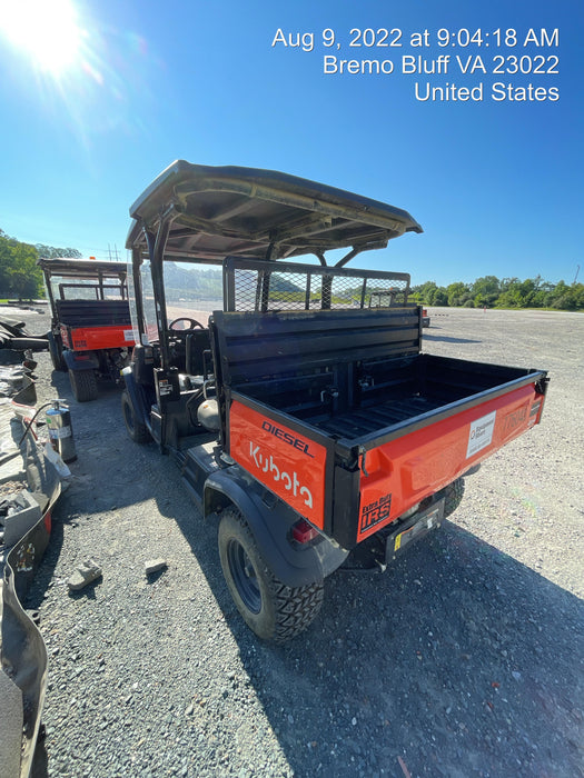2021 Kubota RTV-X1140W-H Plastic Canopy, Windshield Acrylic Clear, LED Strobe Light, Wire Harness Kit, Back up Alarm